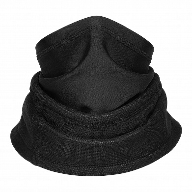 Шарф-труба Thermo Flex, двойной флис, вставка, black
