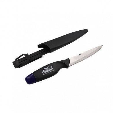 Нож разделочный "Следопыт" нетонущий, дл. клинка 135 мм, в чехле