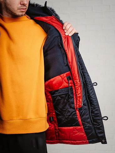 Куртка Apolloget ARCTIC Fleece, Night Sky / Red