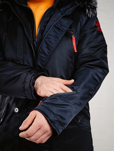 Куртка Apolloget ARCTIC Fleece, Night Sky / Red