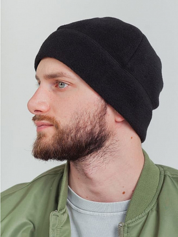 Шапка флисовая Tactical Pro, black