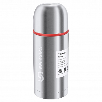 Термос Relaxika R102.750.1 вакуумный(0,75 л) стальной