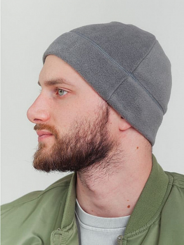 Шапка флисовая Tactical Pro, grey