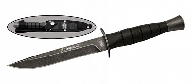 Нож Витязь "Адмирал-2", сталь- 65Х13, Stonewash 