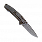 Нож Нокс "ВДВ", сталь D2, пок. StoneWash, рук. карбон