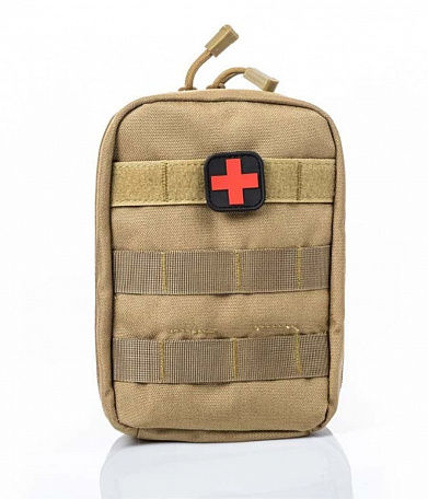 Подсумок под аптечку Molle CH-006, coyote