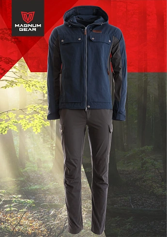 Костюм Magnum Gear "TREK PRO", цвет св.синий/графит