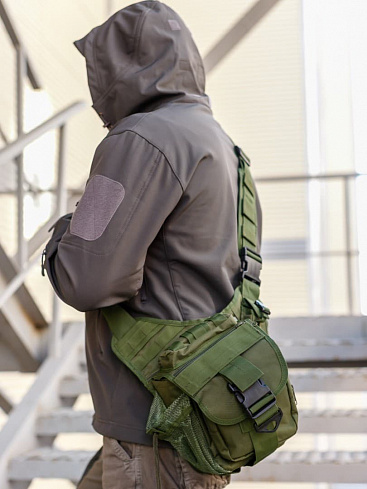 Сумка через плечо 5003-2, olive