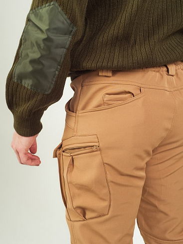 Брюки Шарк Софтшел УТЛ 1 койот / Shark Softshell UTL 1 coyote