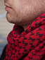 Арафатка 110х110, red/black