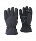 Перчатки Shark Skin Soft Shell со вставками на ладони, флис, с синтепоном, BLACK