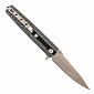 Нож Artisan Cutlery Virgina сталь D2, рукоять Black/White G10