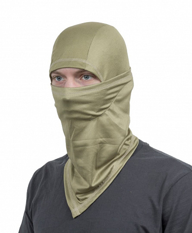Балаклава Tactical-Pro Кулмакс хаки / Coolmax khaki