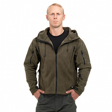 Куртка флисовая Tactical-Pro Питон олива-грин / Python olive-green
