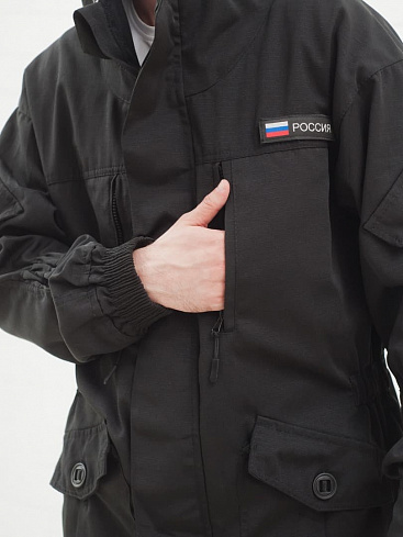 Костюм Горка 5, рип-стоп, black