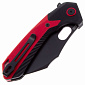 Нож CJRB Caldera, сталь AR-RPM9, рукоять Black/Red G10