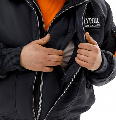 Куртка Apolloget AVIATOR HD, Black/Cinnamom