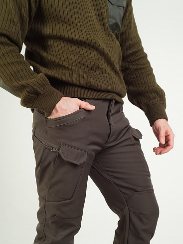 Брюки Шарк Софтшел УТЛ 1 серые / Shark Softshell UTL 1 grey
