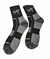 Термоноски Coolmax, black/grey