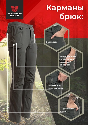 Костюм Magnum Gear "TREK PRO", цвет св.синий/графит