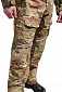 Костюм тактический летний с наколенниками и налокотниками со вставками, multicam-camo