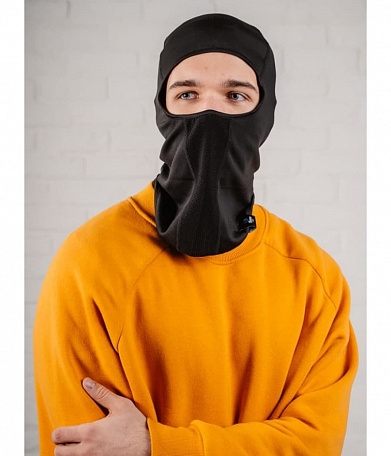Балаклава Thermo Flex, флис, черная / black
