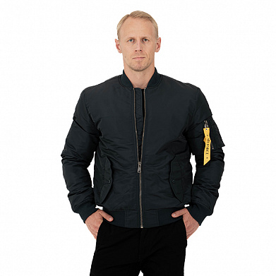 Лётная куртка MA-1 Бомбер синяя / Bomber navy