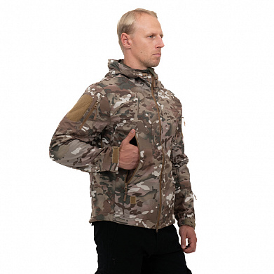 Куртка Шарк Софтшелл мультикам / Shark Softshell multicam
