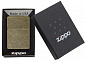 Зажигалка Zippo 201FB "Antique Brass"