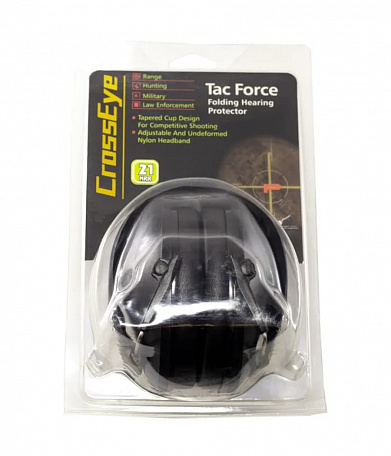 Наушники защитные Tactical Pro, пассивные, black