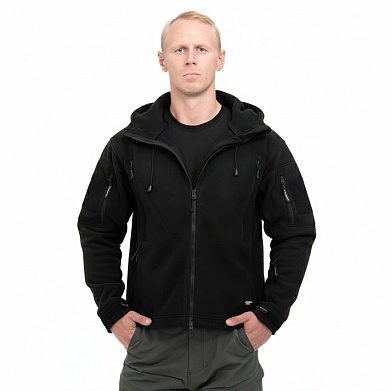 Куртка флисовая Tactical-Pro Питон черная / Python black