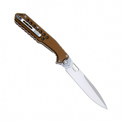 Нож Нокс "Локи" сталь D2, рукоять Brown G10