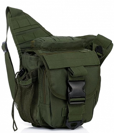 Сумка через плечо 5003-2, olive