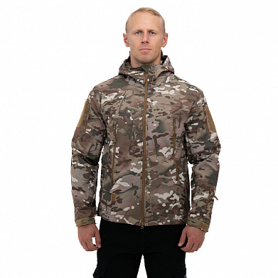 Куртка Шарк Софтшелл мультикам / Shark Softshell multicam