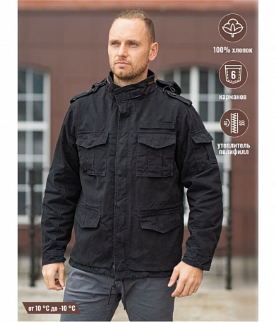 Куртка M65, black