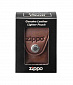Чехол для Zippo коричневый (с клипсой)