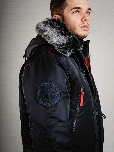 Куртка Apolloget ARCTIC Fleece, Night Sky / Red