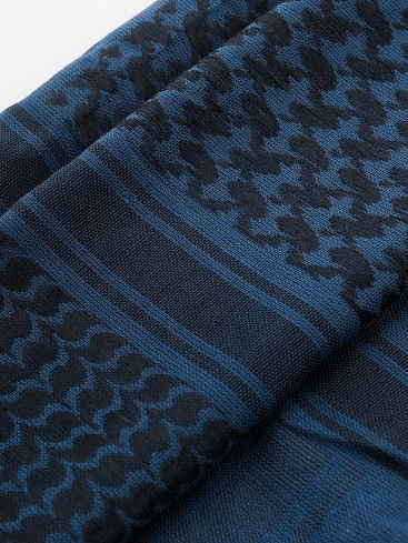 Арафатка 110х110 blue/black