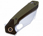 Нож CJRB Caldera, сталь AR-RPM9, рукоять Black/Green G10