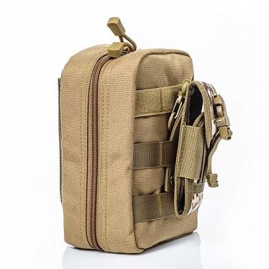 Подсумок под аптечку Molle CH-006, coyote