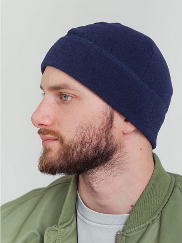 Шапка флисовая Tactical Pro, dark blue