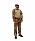 Костюм тактический летний с наколенниками и налокотниками со вставками, multicam-camo