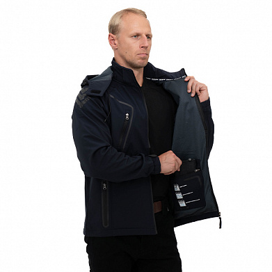 Куртка Софтшелл синяя / SoftShell navy