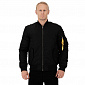 Лётная куртка MA-1 Бомбер черная / Bomber black