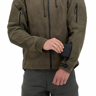 Куртка флисовая Tactical-Pro Питон олива-грин / Python olive-green