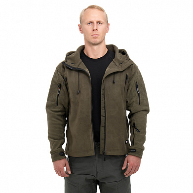 Куртка флисовая Tactical-Pro Питон олива-грин / Python olive-green
