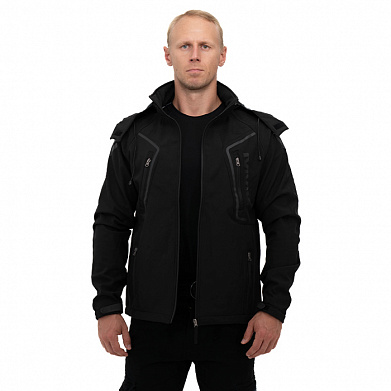Куртка Софтшелл черная / SoftShell black