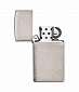 Зажигалка Zippo 1600 Slim "Brushed Chrome"