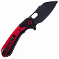 Нож CJRB Caldera, сталь AR-RPM9, рукоять Black/Red G10