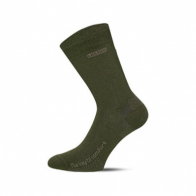 Носки Lasting OLI 620 coolmax+nylon, цв. зеленый